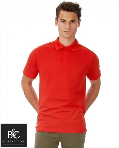 Polo Męskie Safran Piqué