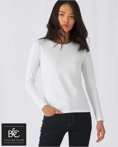 T-shirt Damski z długimi rękawami #E190 LSL